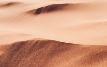 Wallpaper Desert Sand Dunes