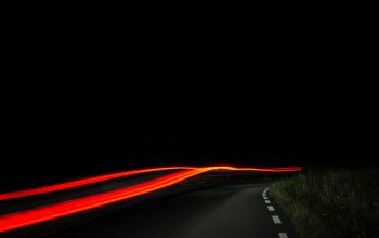 Wallpaper Time Lapse Photography of Orange Light