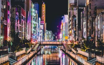 Wallpaper Cityscape at Night
