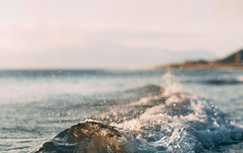 Wallpaper Ocean Wave at Beach