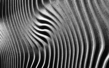 Wallpaper Gray Spiral Artwork