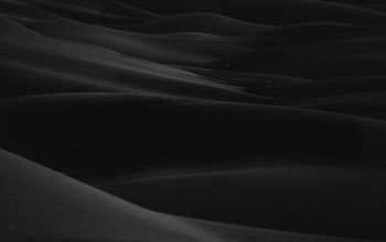 Wallpaper Grayscale Desert