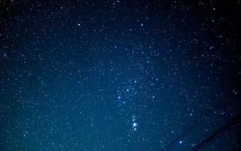 Wallpaper Long Exposure Starry Night Photography