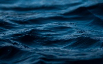 Wallpaper Time-Lapse Photography of a Blue Sea