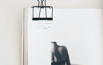 Wallpaper Clipped Book Page