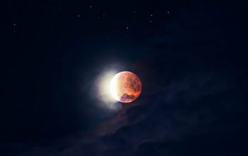 Wallpaper Lunar Eclipse