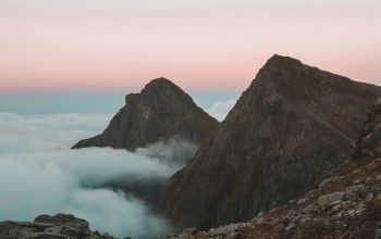 Wallpaper Mountain Peak