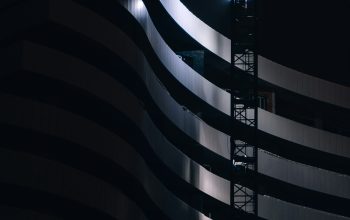 Wallpaper Gray High-Rise Building