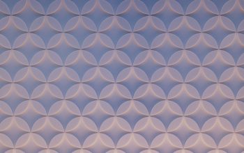 Wallpaper A Blue and White Abstract Background with Circles