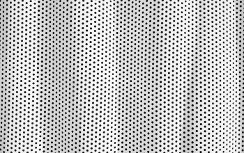 Wallpaper White and Black Polka Dot Textile
