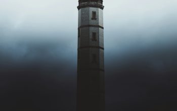 Wallpaper White Lighthouse