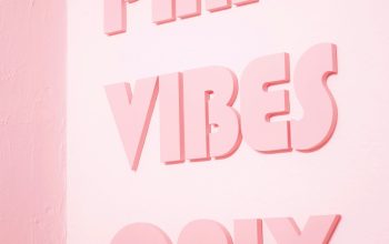 Wallpaper Pink Vibes Only