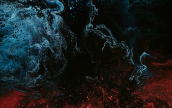 Wallpaper Red and Blue
