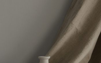 Wallpaper Minimalist Photography of Two White Ceramic Vases