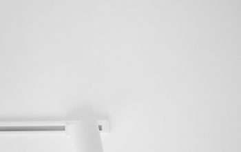 Wallpaper A Black and White Ceiling Light