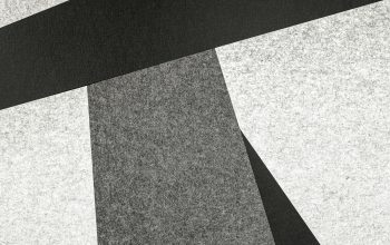 Wallpaper White and Black Striped Textile