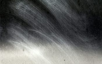 Wallpaper Green and White Abstract Painting