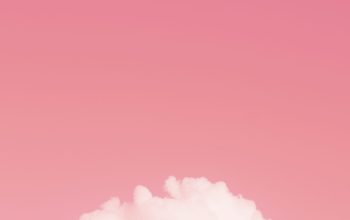 Wallpaper White Clouds and Blue Sky