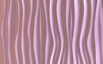 Wallpaper White and Brown Stripe Textile