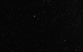 Wallpaper Black and White Stars in the Sky