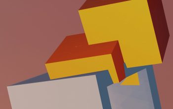 Wallpaper Floating Cube