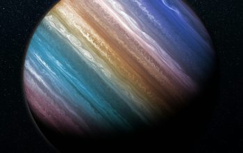 Wallpaper Saturn from Space