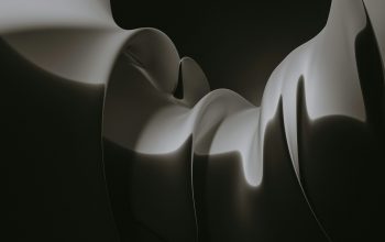 Wallpaper Abstract Black and White