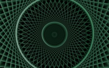 Wallpaper A Geometric Tunnel Pattern with Concentric Circles