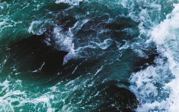 Wallpaper Time Lapse Photography of Sea Waves
