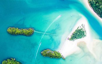 Wallpaper Bird’s Eye View of Islands