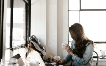 Wallpaper Man Holding White Ceramic Teacup