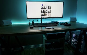 Wallpaper Flat Screen TV