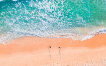 Wallpaper Beach Shore During Daytime