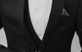 Wallpaper Man in Black Suit Jacket
