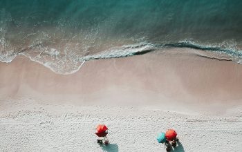 Wallpaper Birds Eye View Seashore Photography