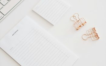 Wallpaper White Paper Near Clips