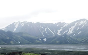 Wallpaper Landscape Photography of Green Mountains