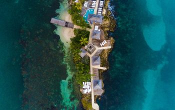 Wallpaper Aerial Photography of Islands