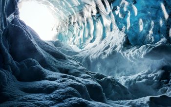 Wallpaper Icy Cave