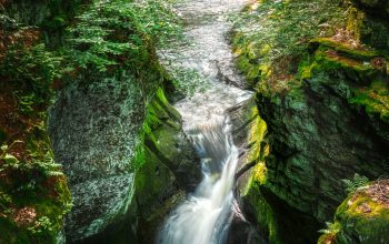 Wallpaper Waterfalls During Daytime