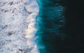 Wallpaper Aerial View of the Sea