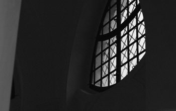 Wallpaper A Black and White Window