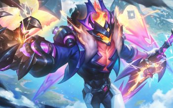 Wallpaper Aatrox Weather Entity Skin LoL WR Splash Art