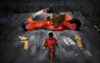 Wallpaper Akira Motorcycle