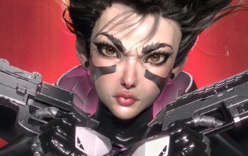 Wallpaper Alita: Battle Angel Guns