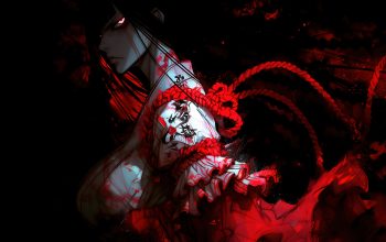 Wallpaper Anime Girl Angry