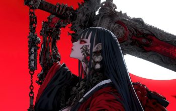 Wallpaper Anime Girl Fantasy Sword