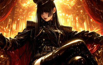 Wallpaper Anime Girl Uniform