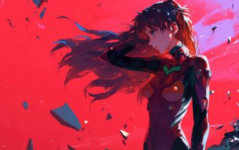 Wallpaper Asuka Langley Soryu Evangelion Anime