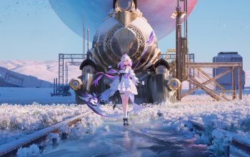 Wallpaper Castorice Honkai Star Rail Art